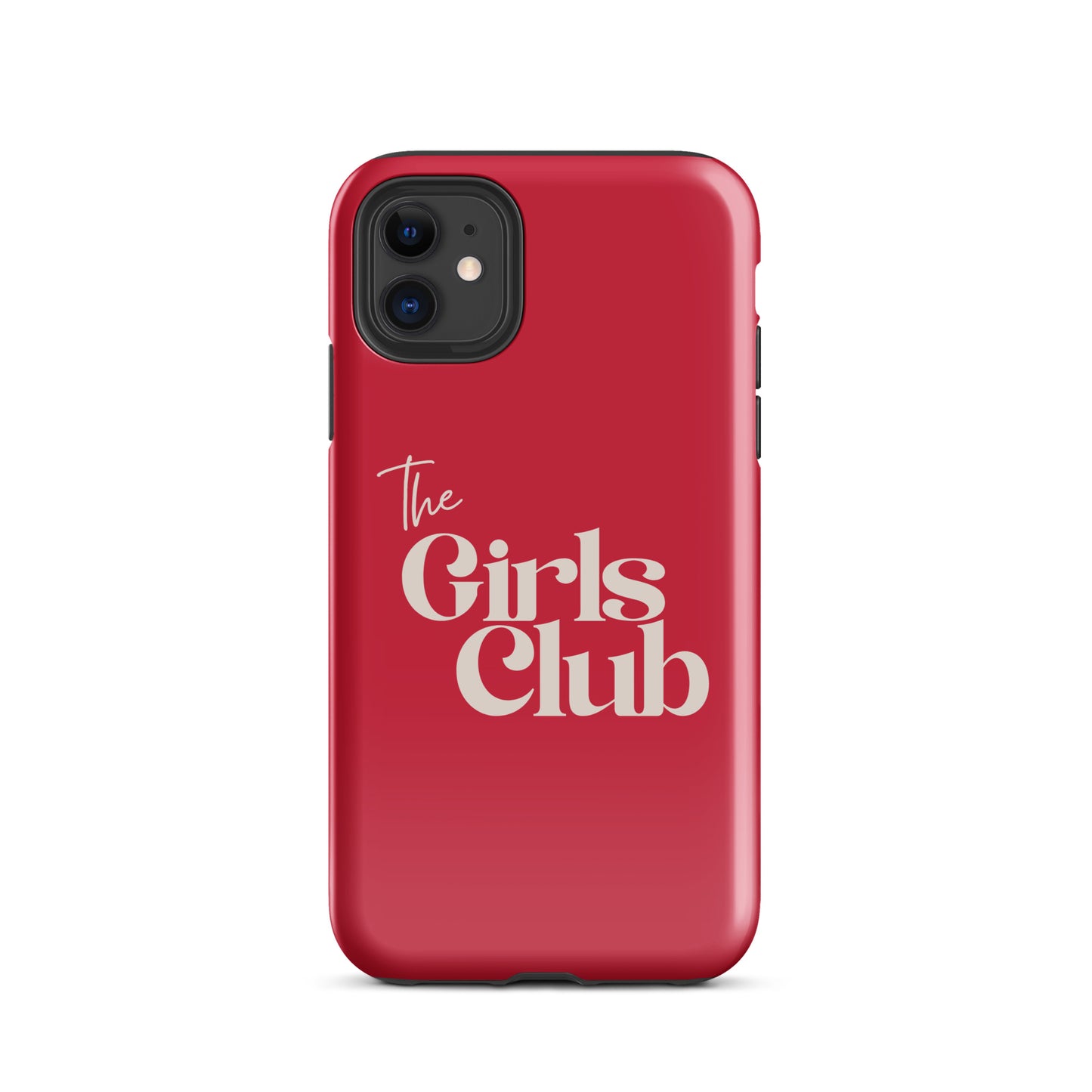 Red Alert phone case with bold red design for iPhone
