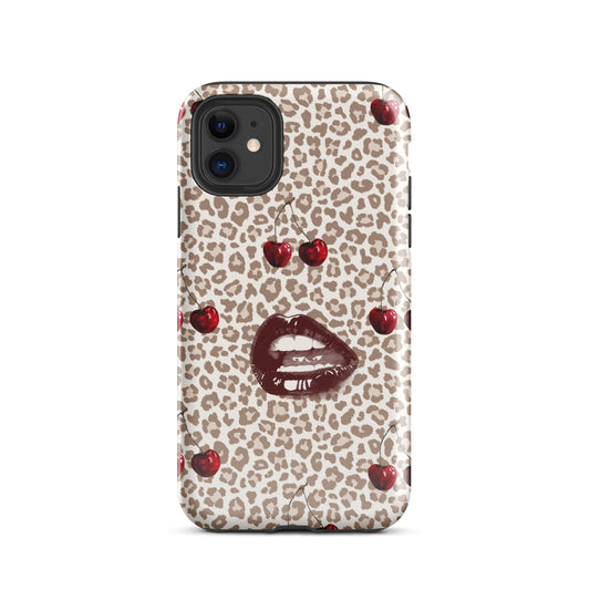 Cherry Kiss phone case, Sweet cherry kiss iPhone case, Cherry kisses phone cover