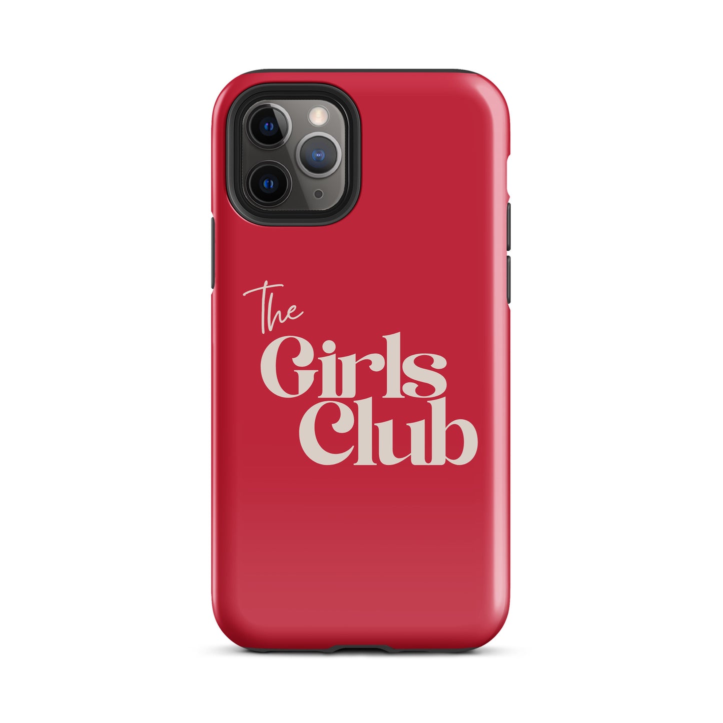 Red Alert phone case with bold red design for iPhone