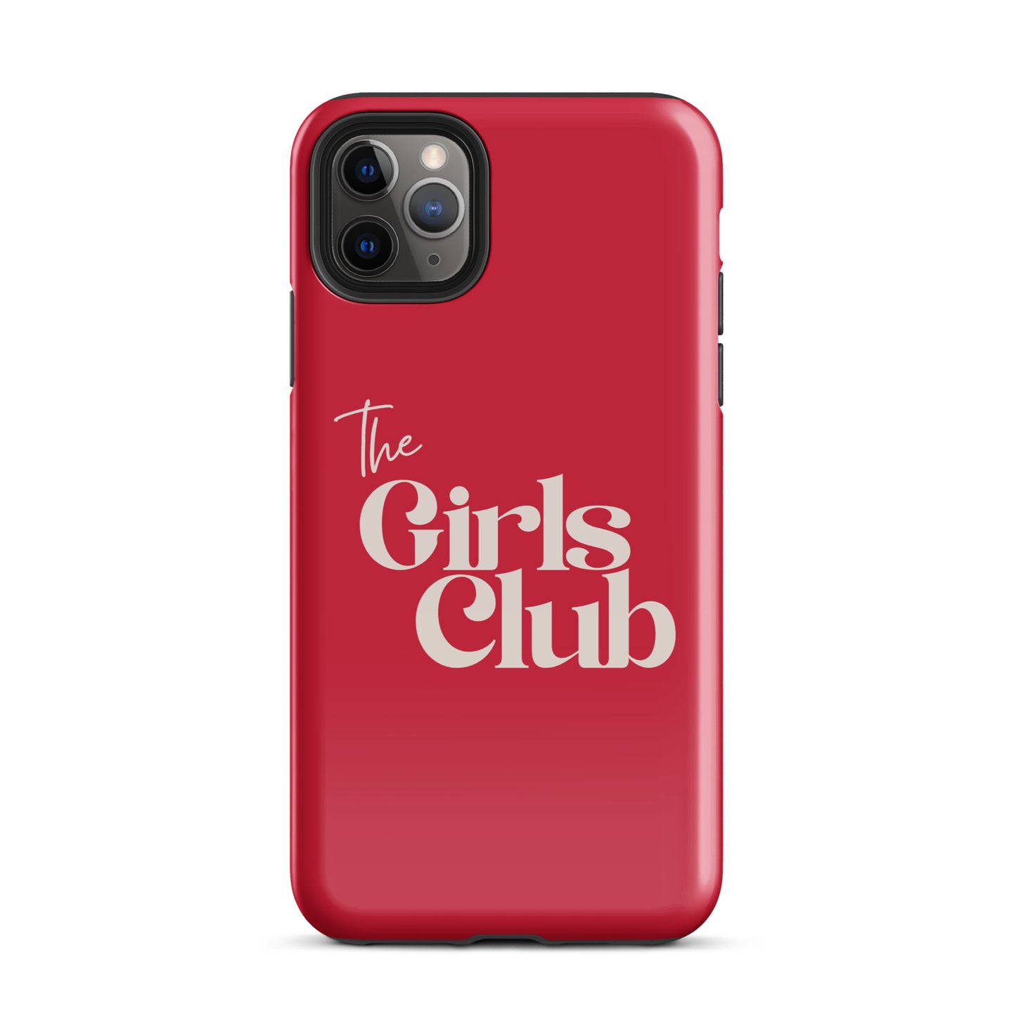 Red Alert phone case with bold red design for iPhone