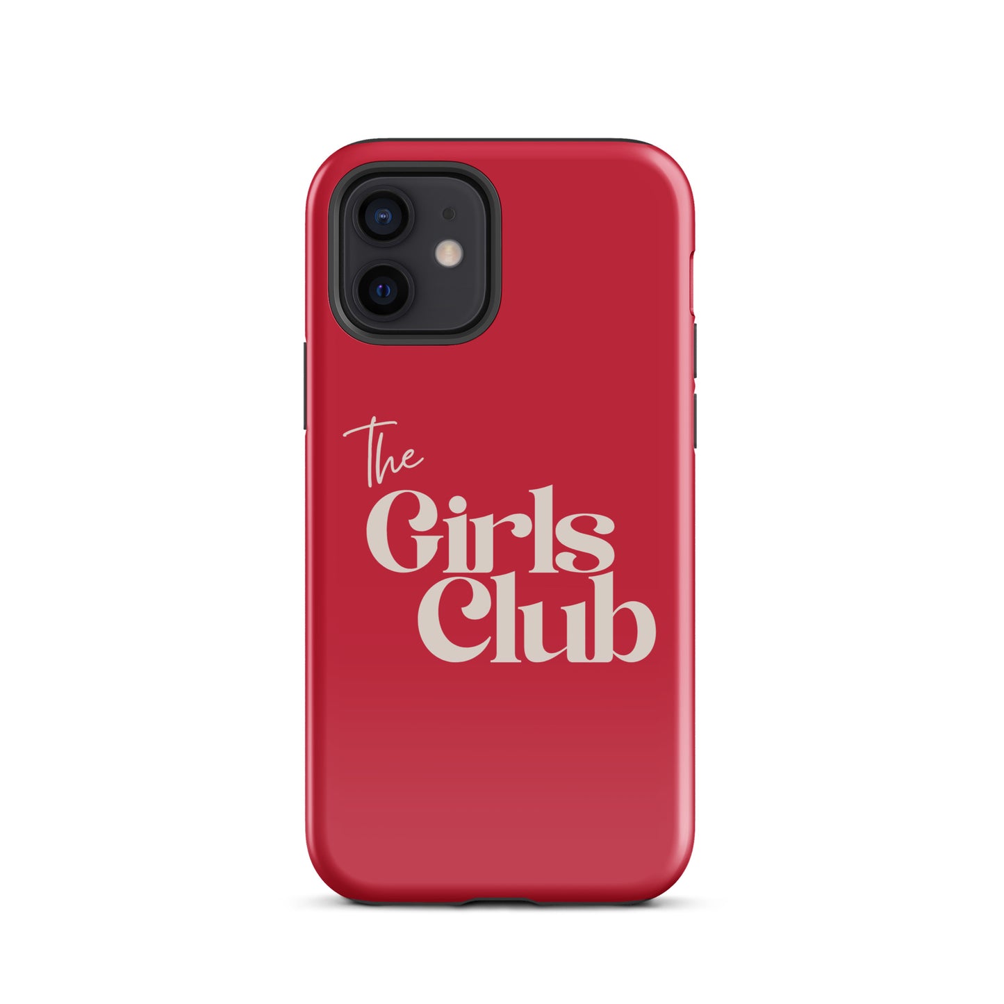 Red Alert phone case with bold red design for iPhone
