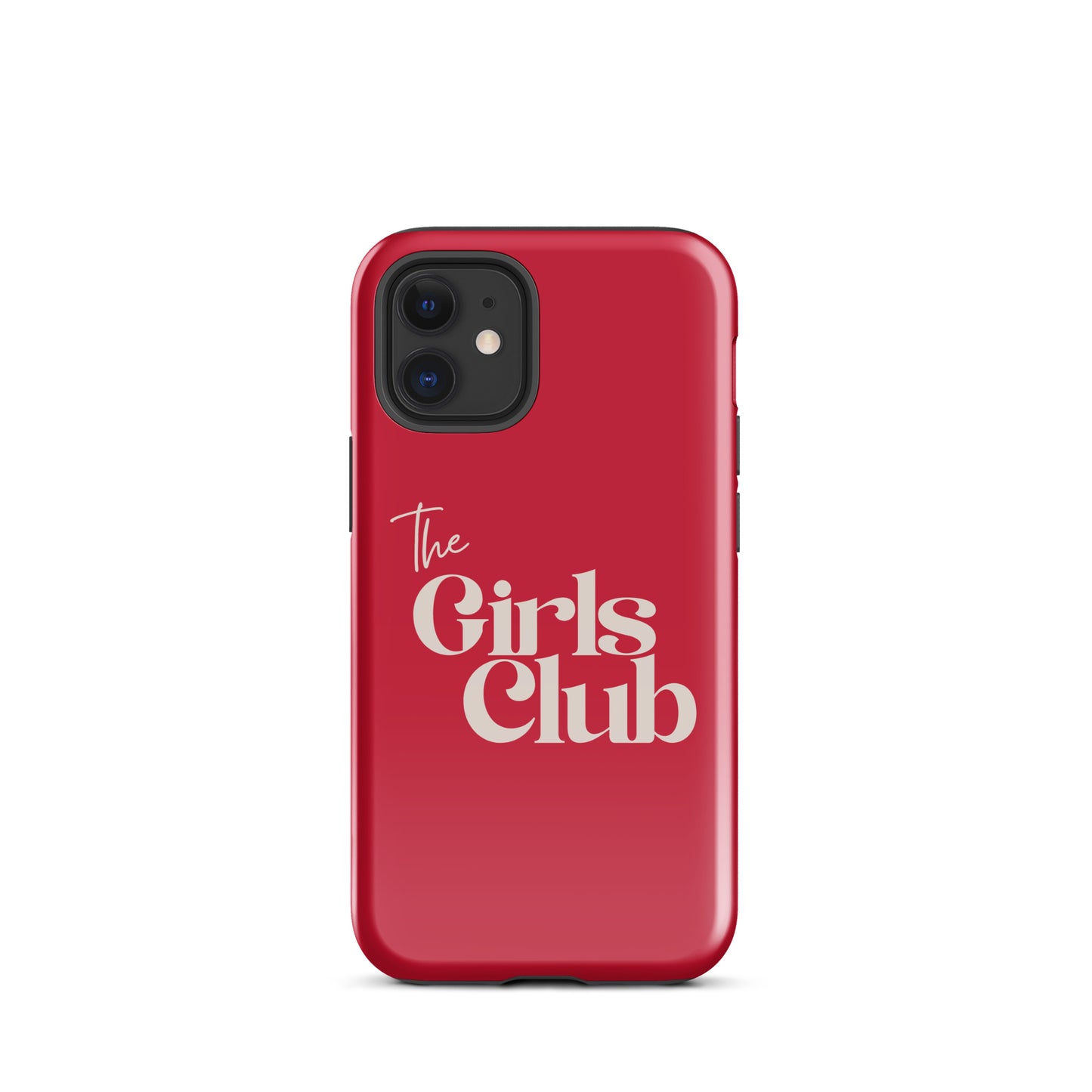 Red Alert phone case with bold red design for iPhone
