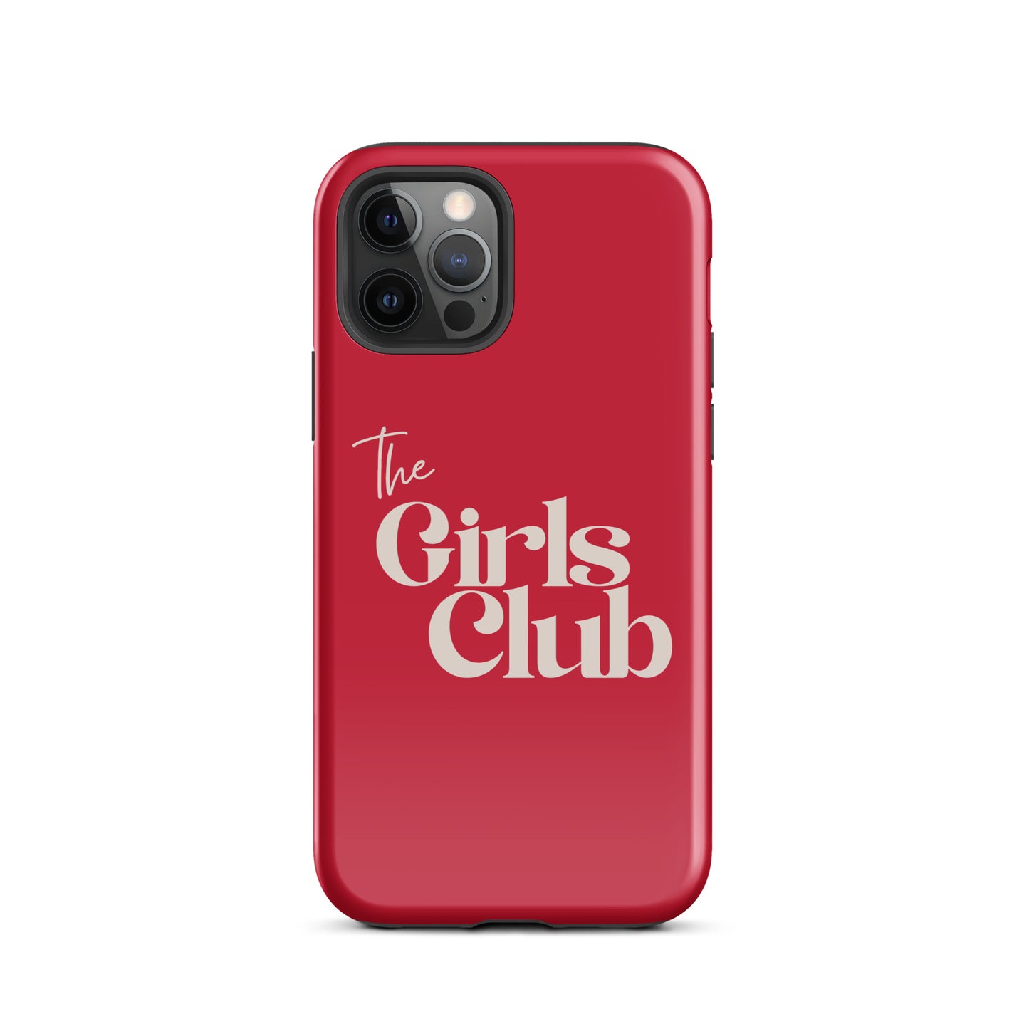 Red Alert phone case with bold red design for iPhone