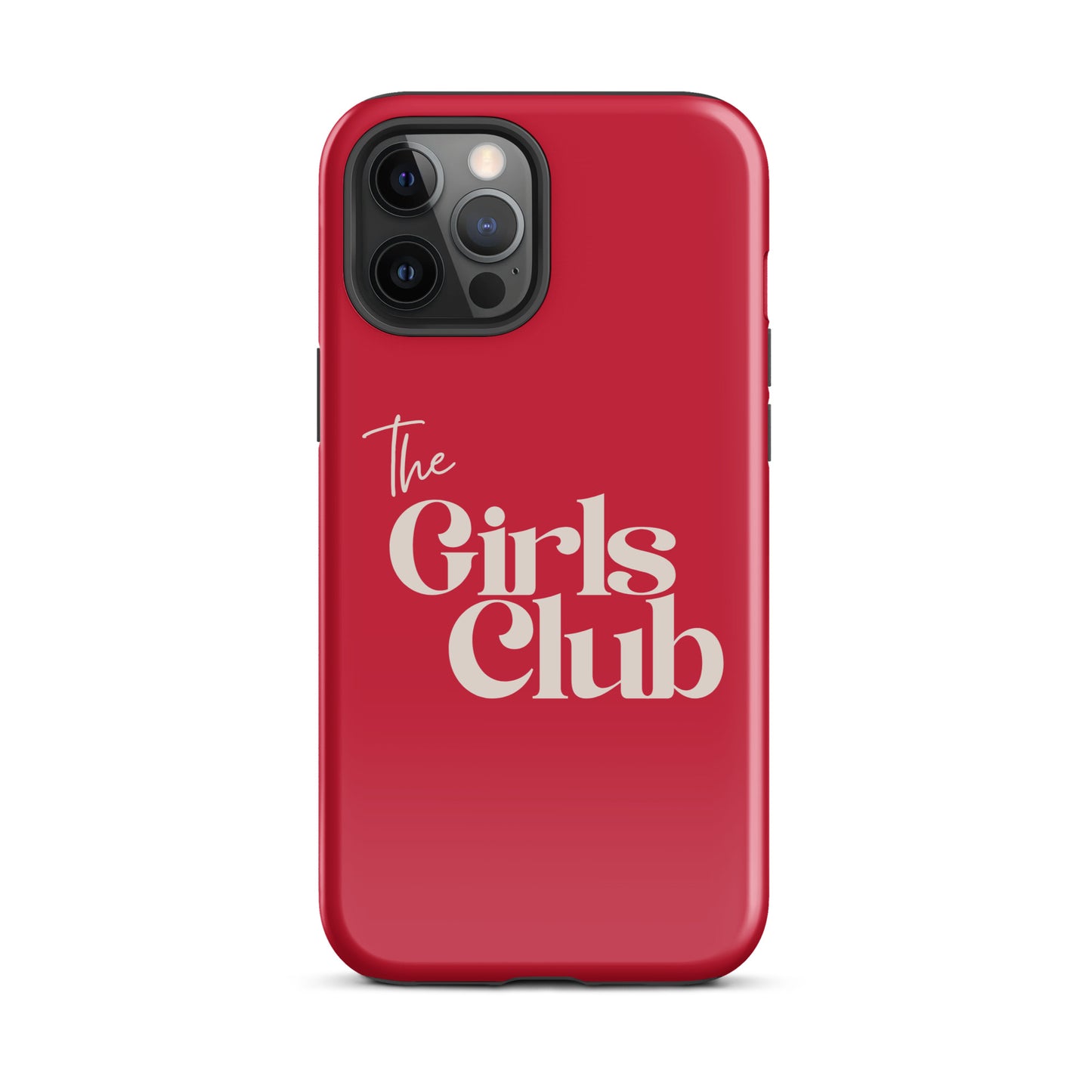 Red Alert phone case with bold red design for iPhone