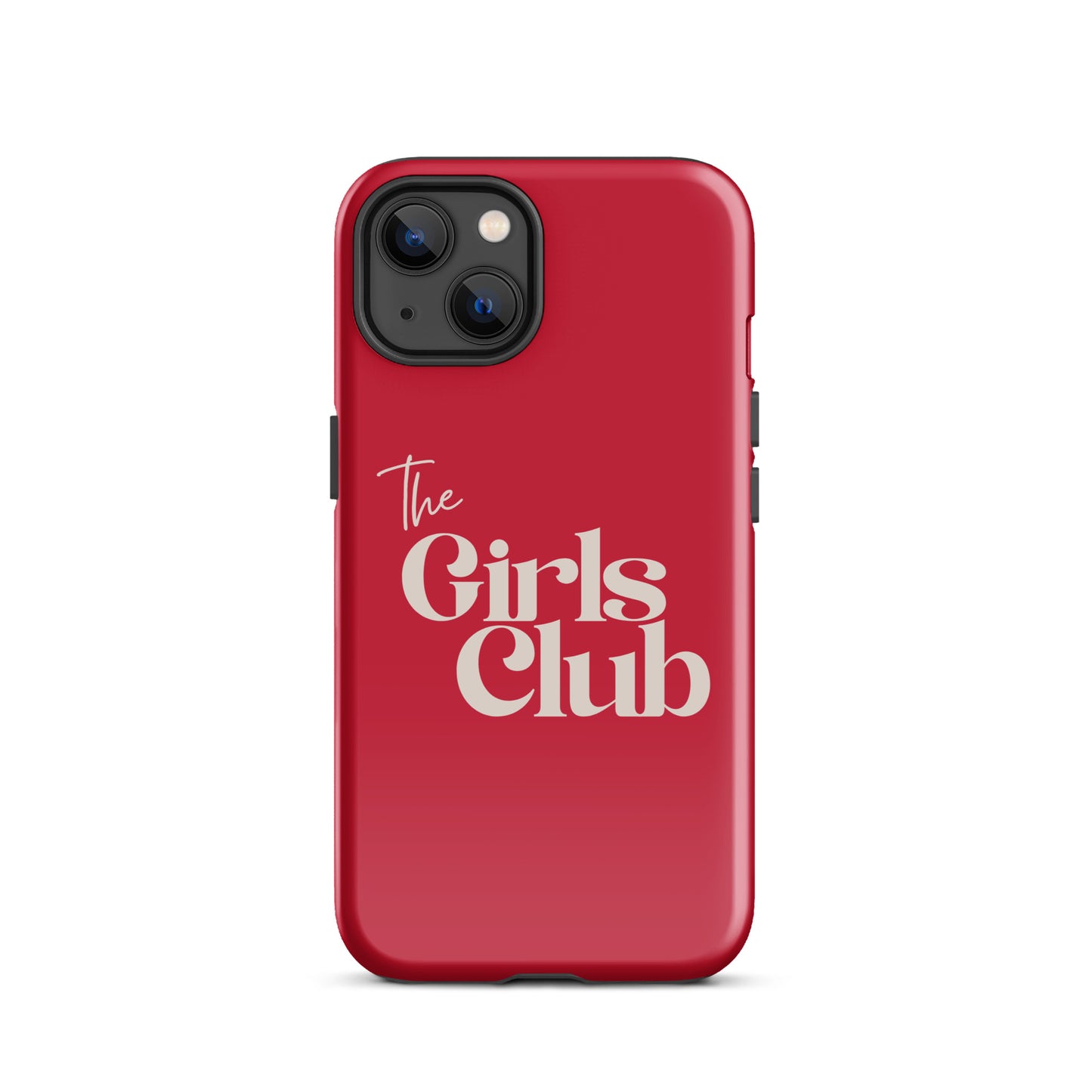 Red Alert phone case with bold red design for iPhone
