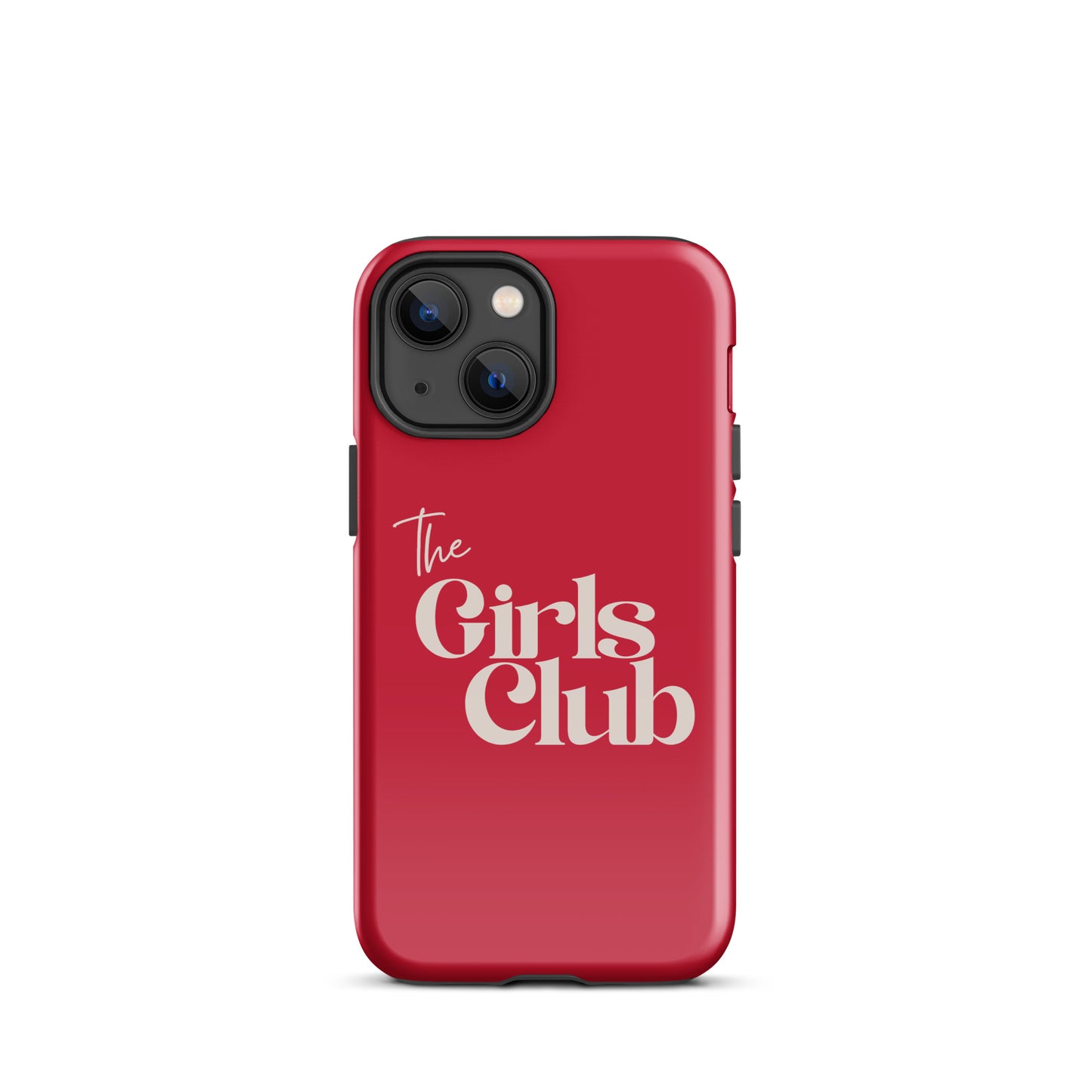 Red Alert phone case with bold red design for iPhone