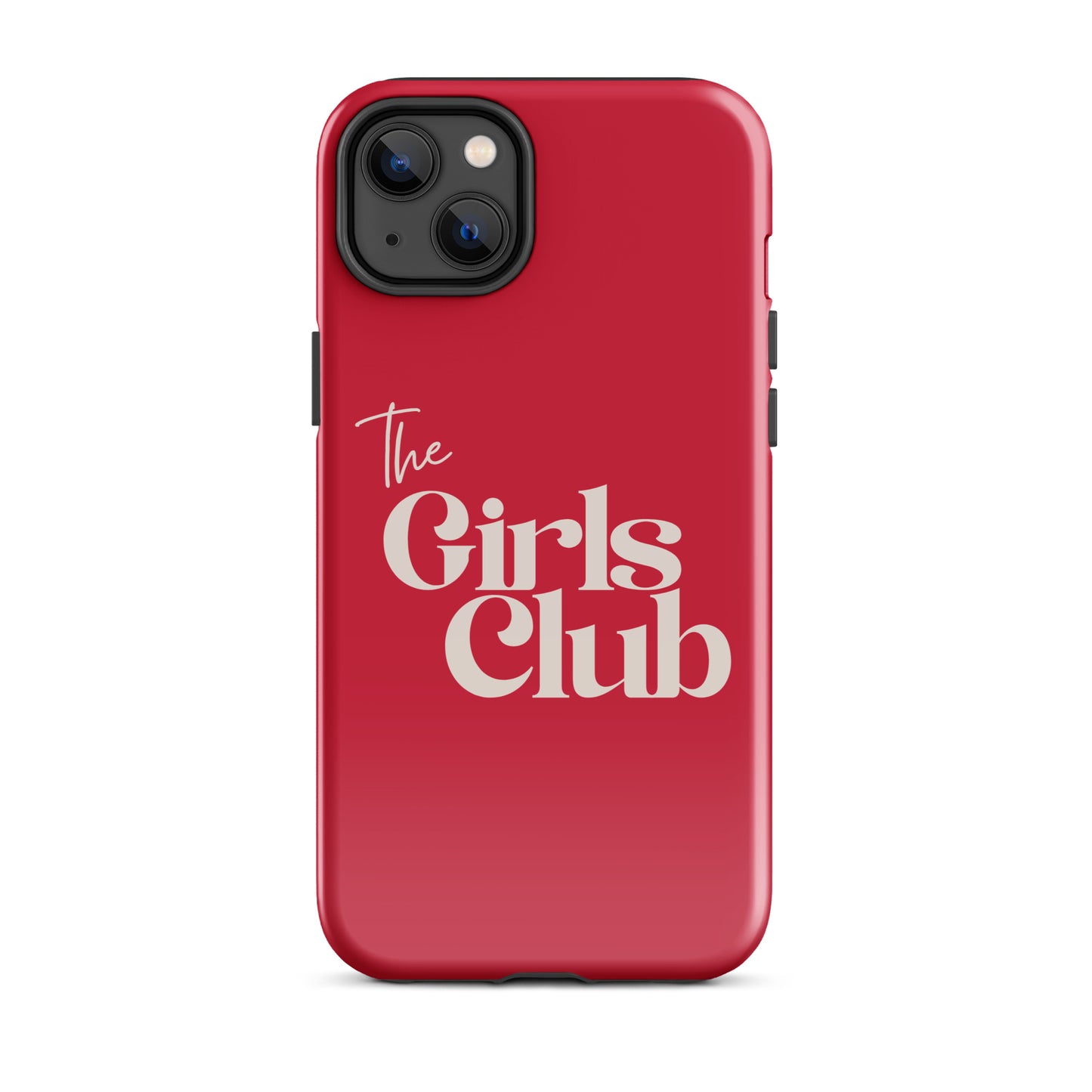 Red Alert phone case with bold red design for iPhone