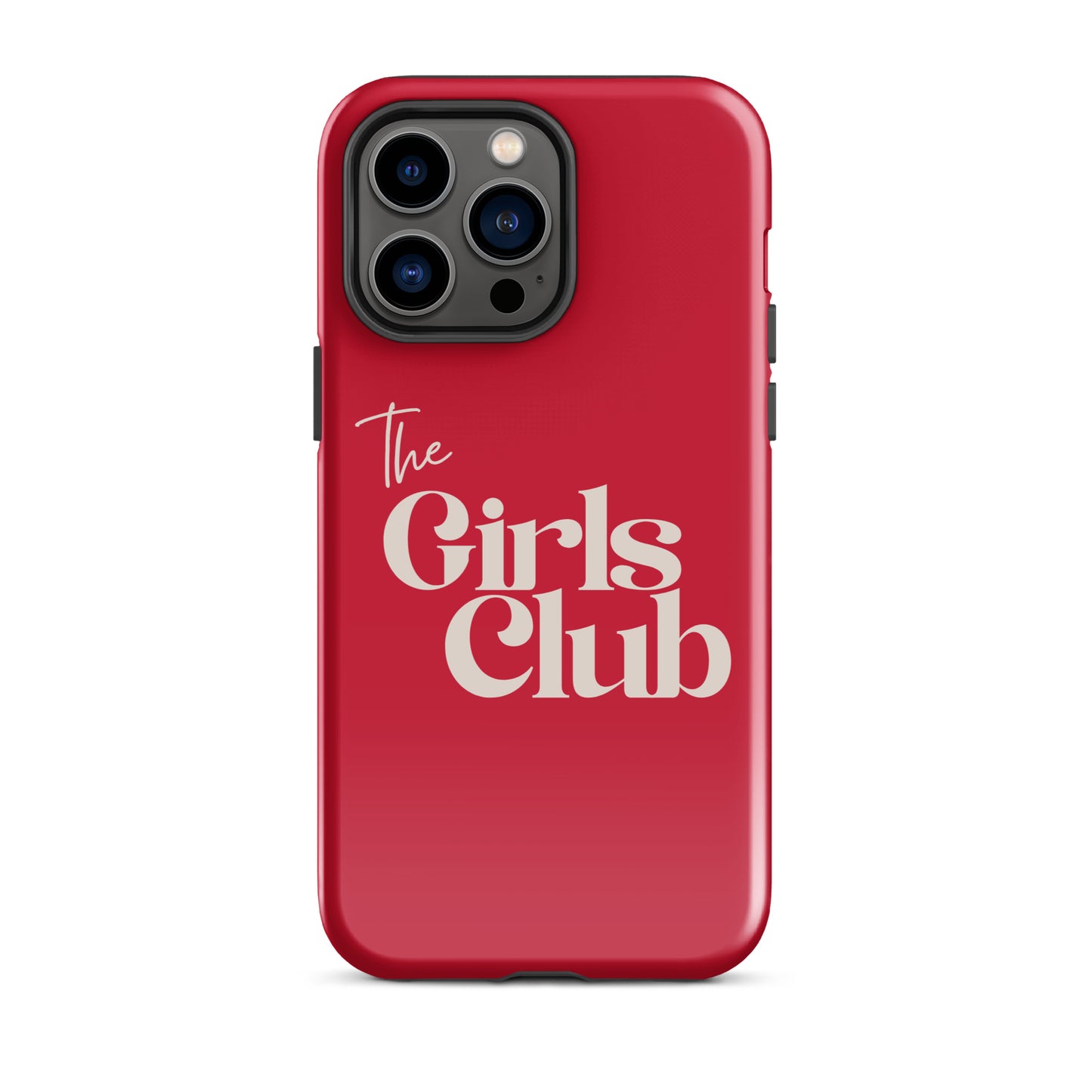 Red Alert phone case with bold red design for iPhone