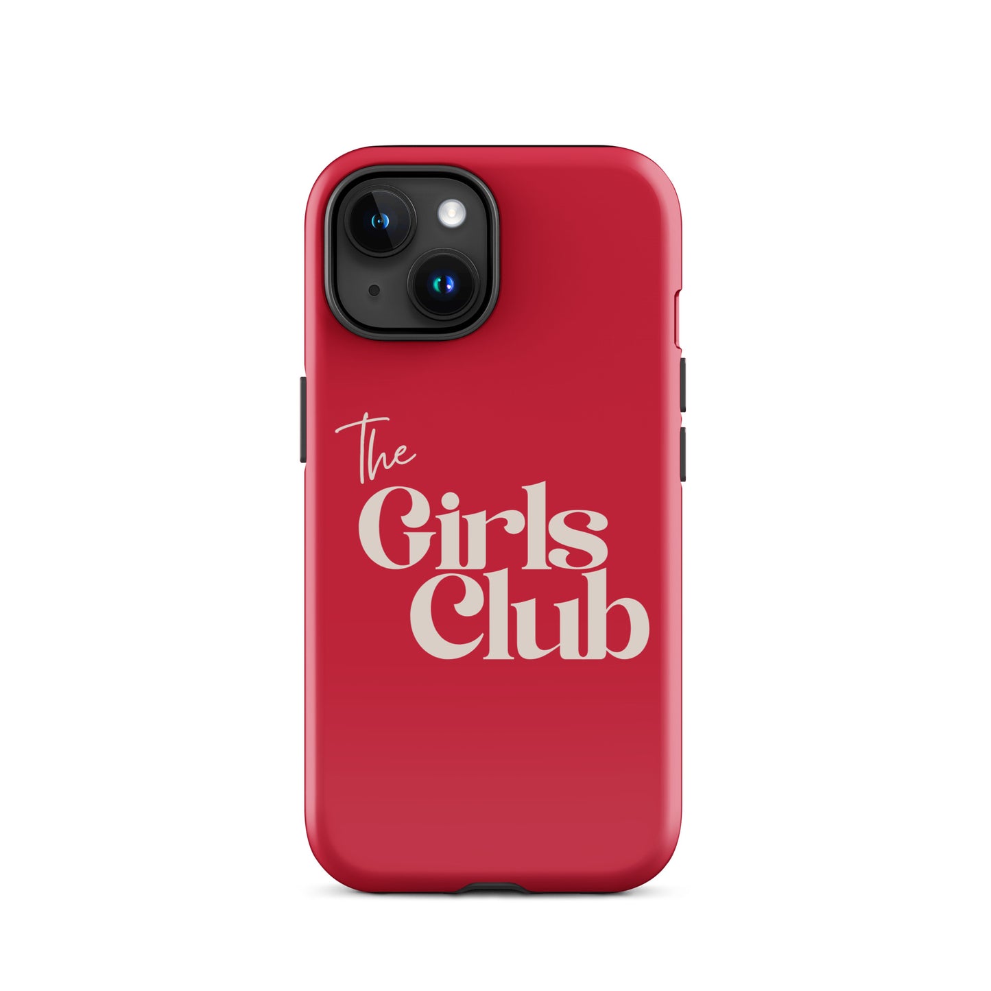 Red Alert phone case with bold red design for iPhone