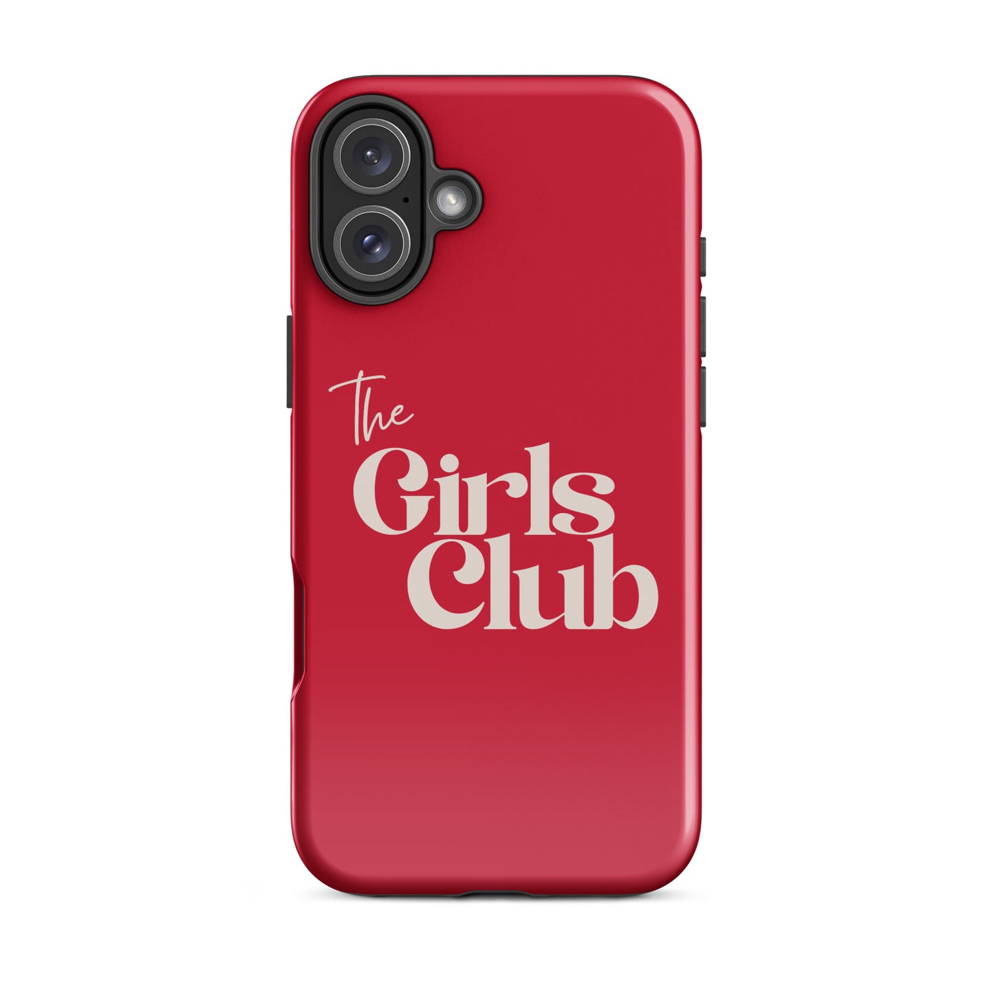 Red Alert phone case with bold red design for iPhone
