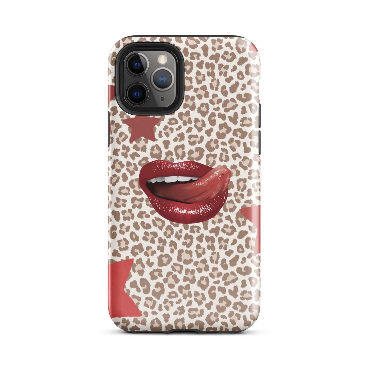 Wild Kiss phone case with lipstick kiss design