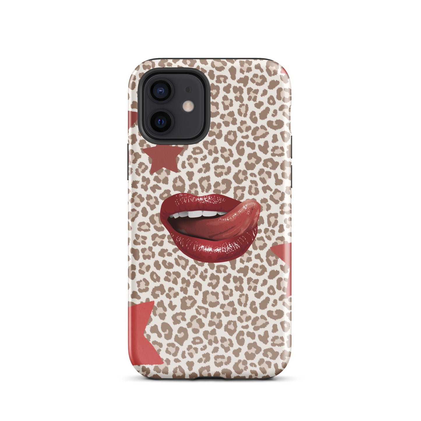 Wild Kiss phone case with lipstick kiss design