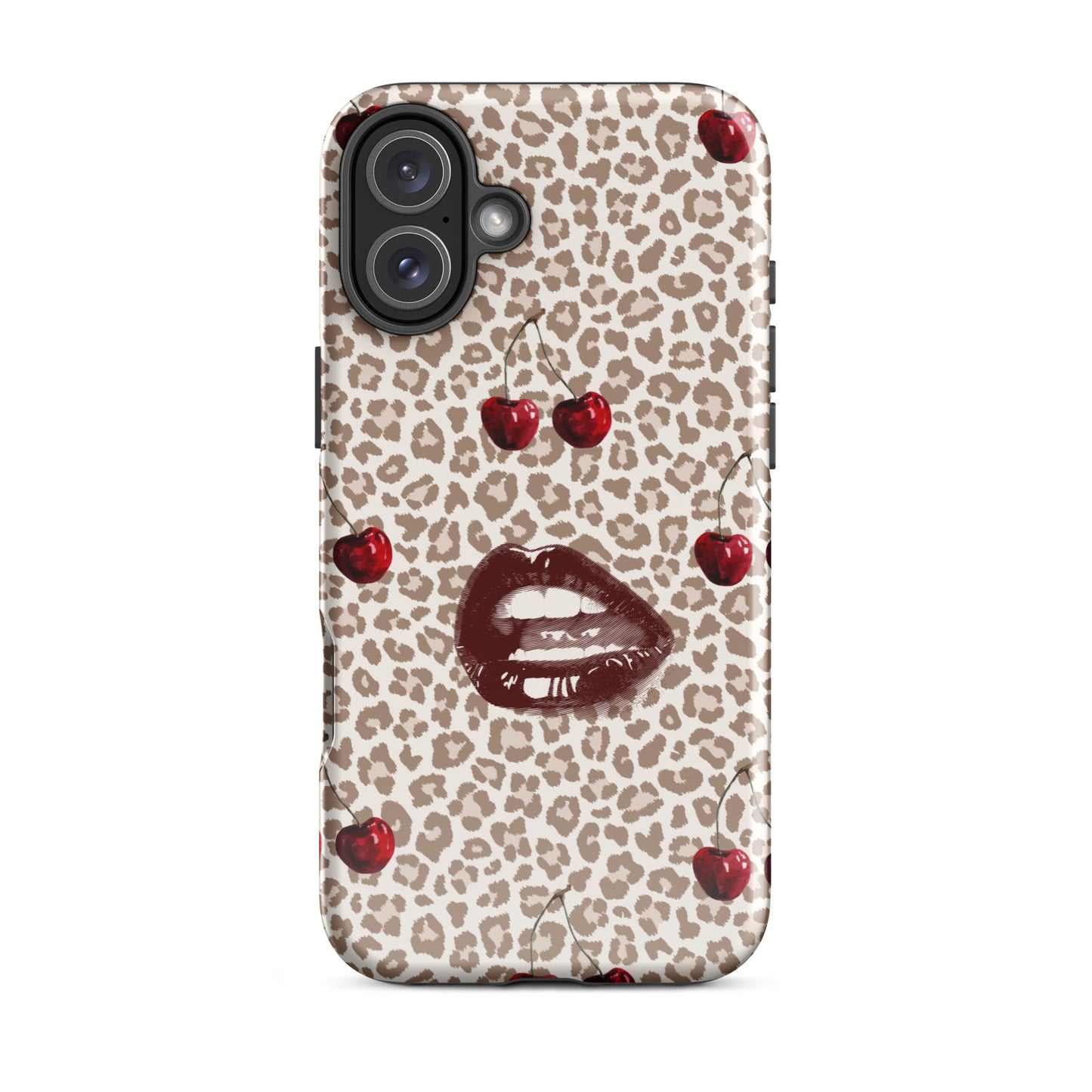 Cherry Kiss phone case, Sweet cherry kiss iPhone case, Cherry kisses phone cover